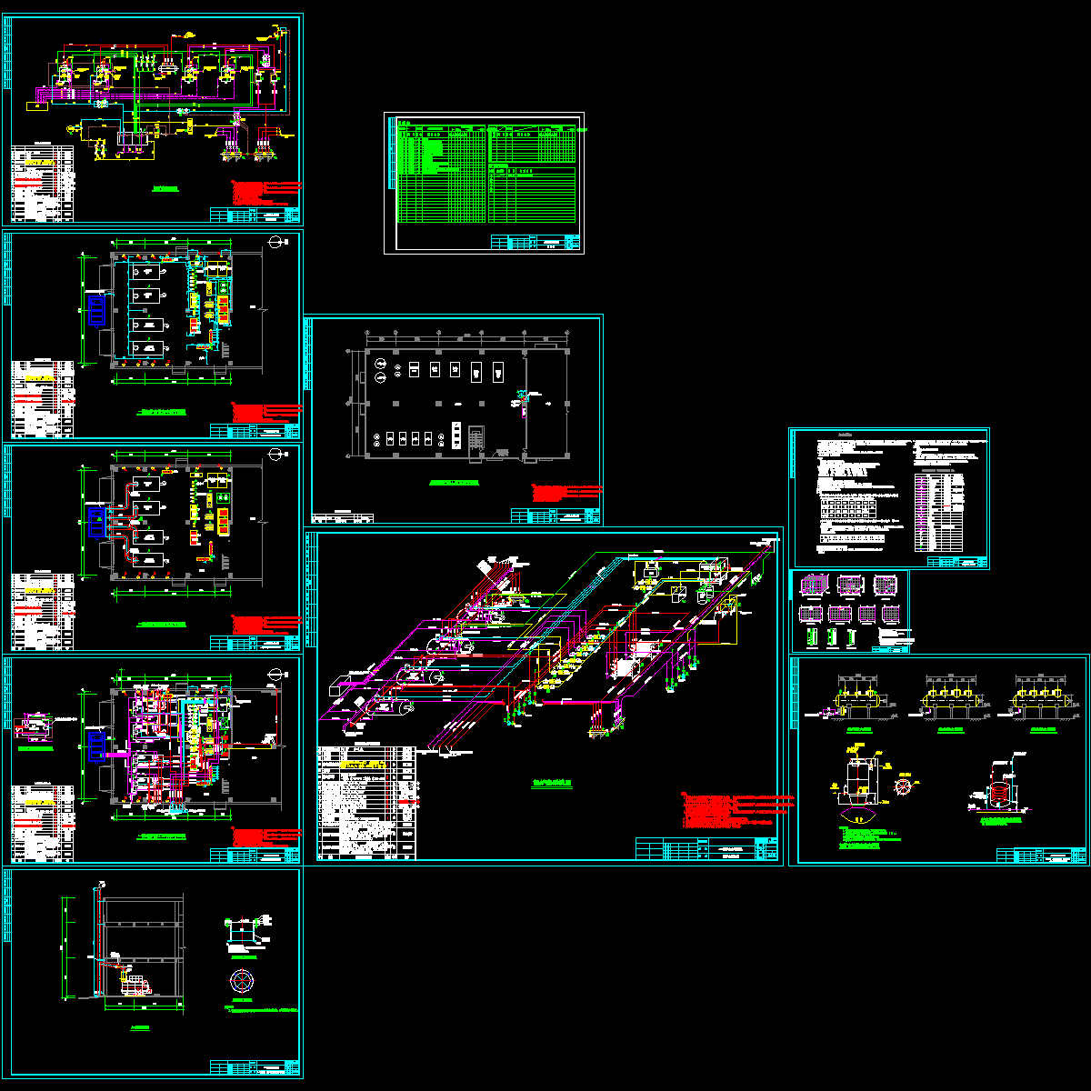 工业园锅炉设计施工图纸.dwg - 1