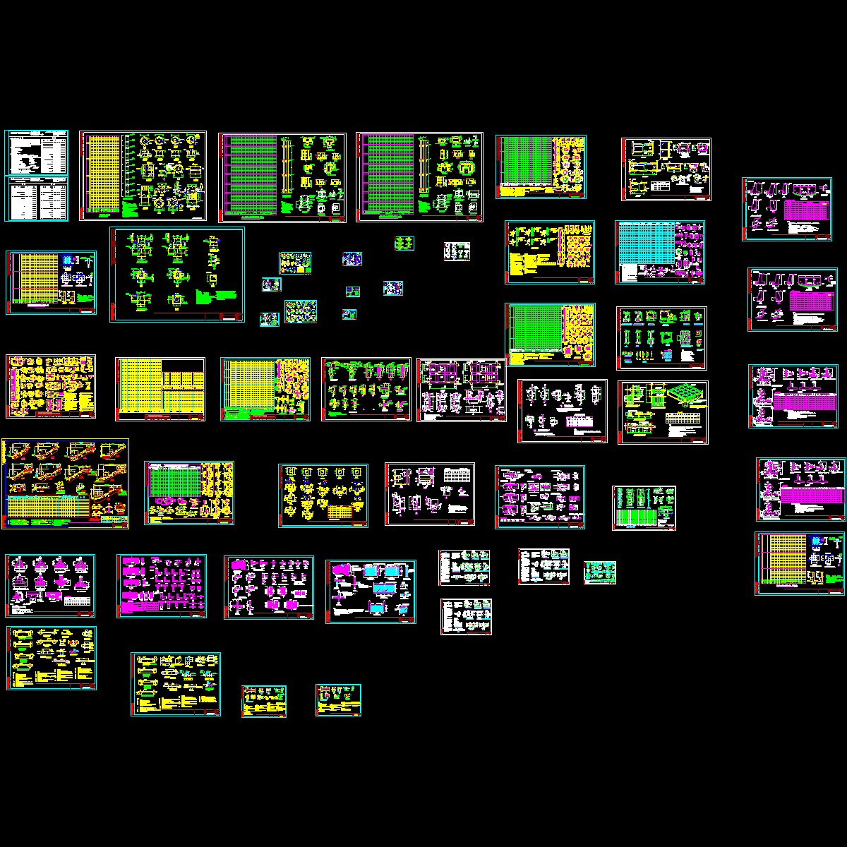 结构CAD施工图纸设计节点详图纸.dwg - 1