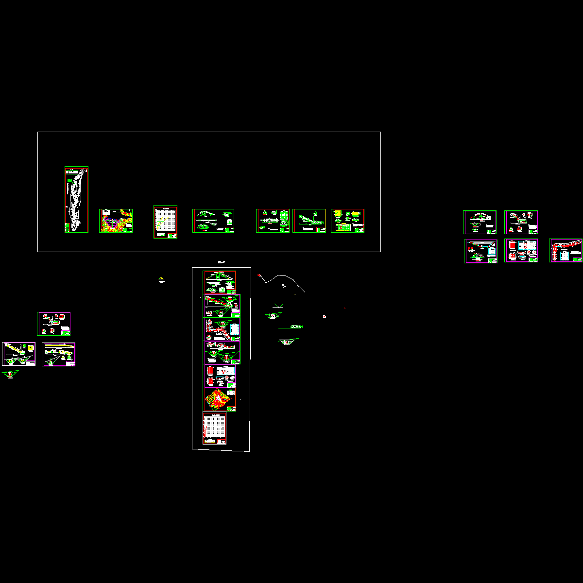 小流域坝系清淤加固工程设计图纸.dwg - 1