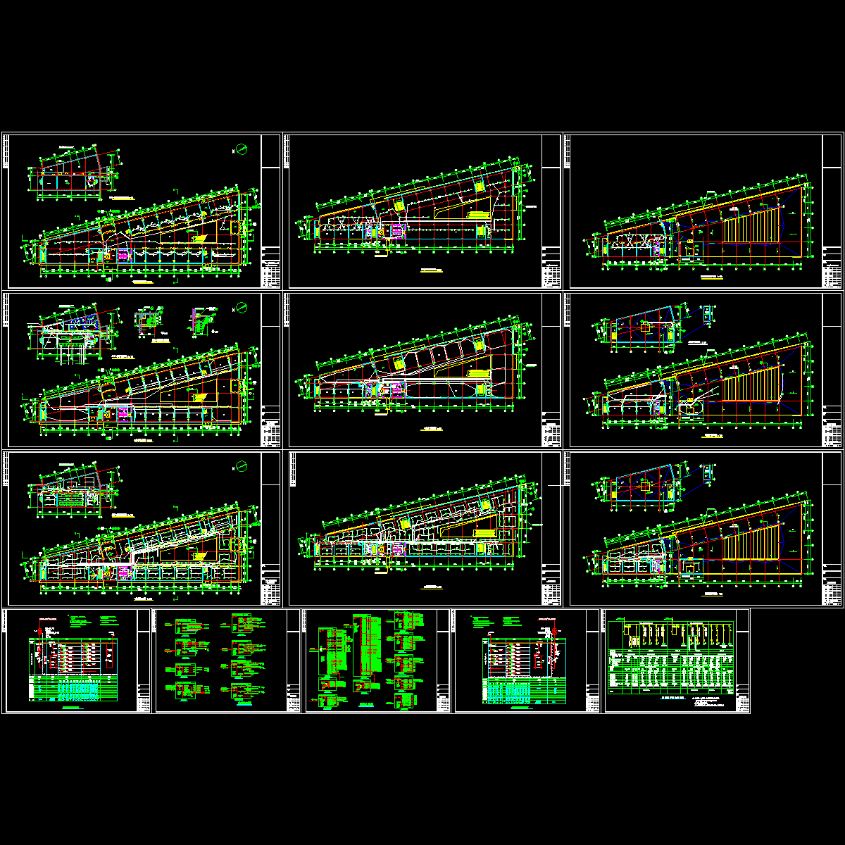 商住楼的电气设计整套图纸.dwg - 1