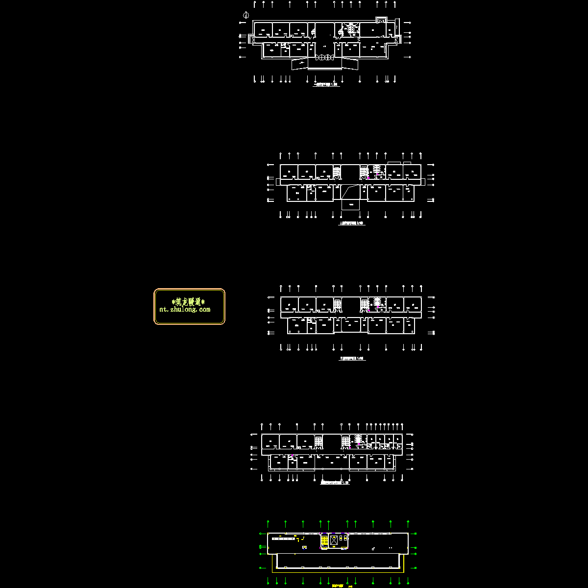 小型办公楼风冷热泵空调设计图纸.dwg - 1