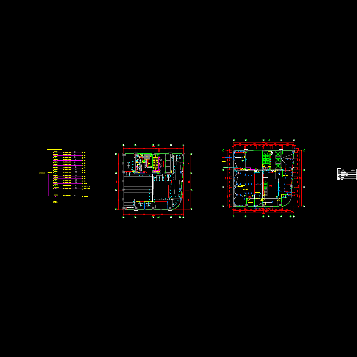 大堂装修电气设计.dwg - 1