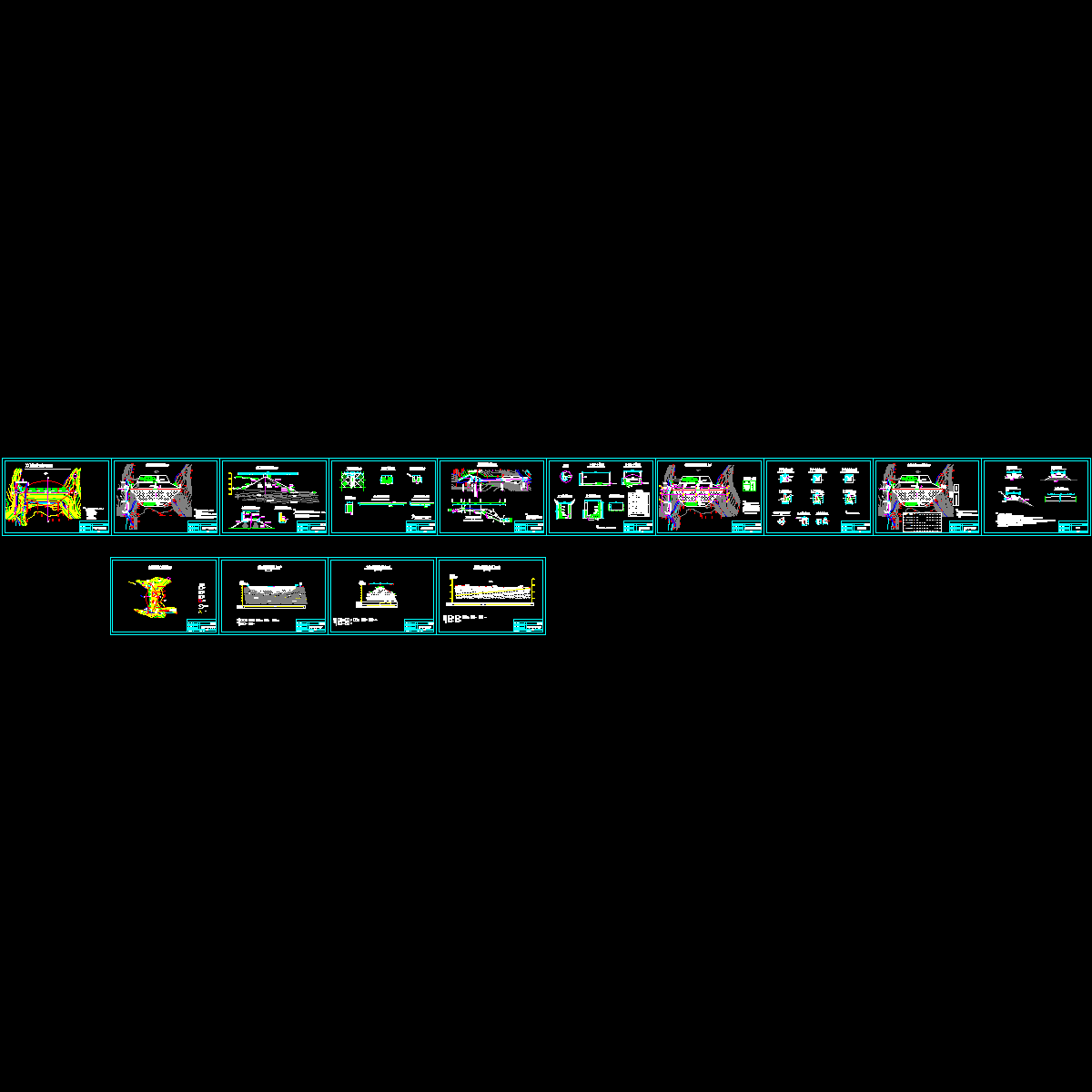 水库除险加固工程CAD施工图纸.dwg - 1