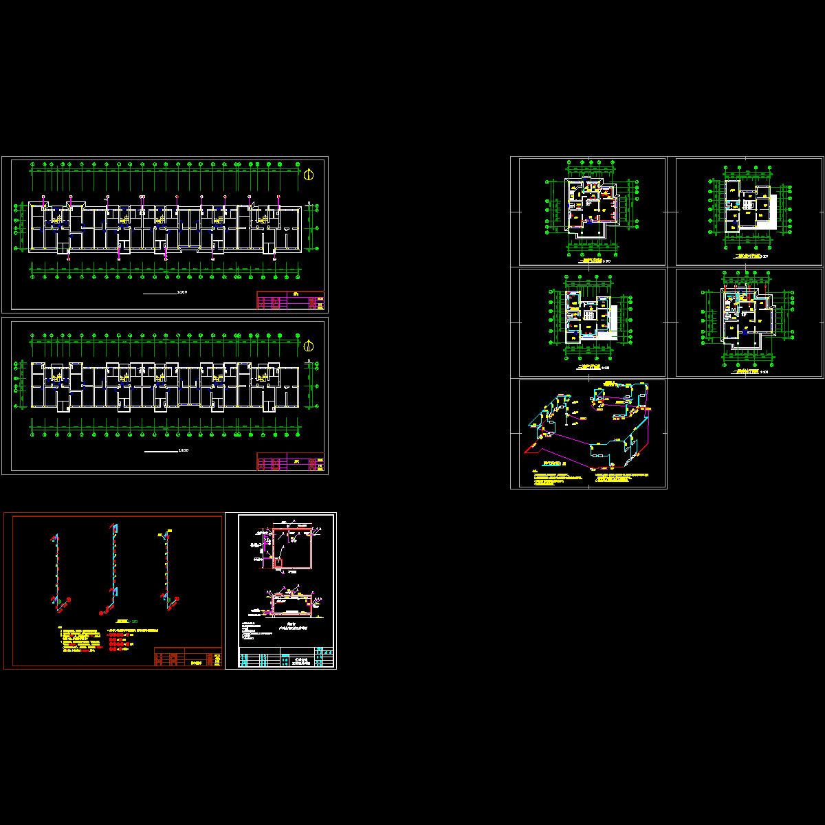 区别墅水暖煤气图纸.dwg - 1