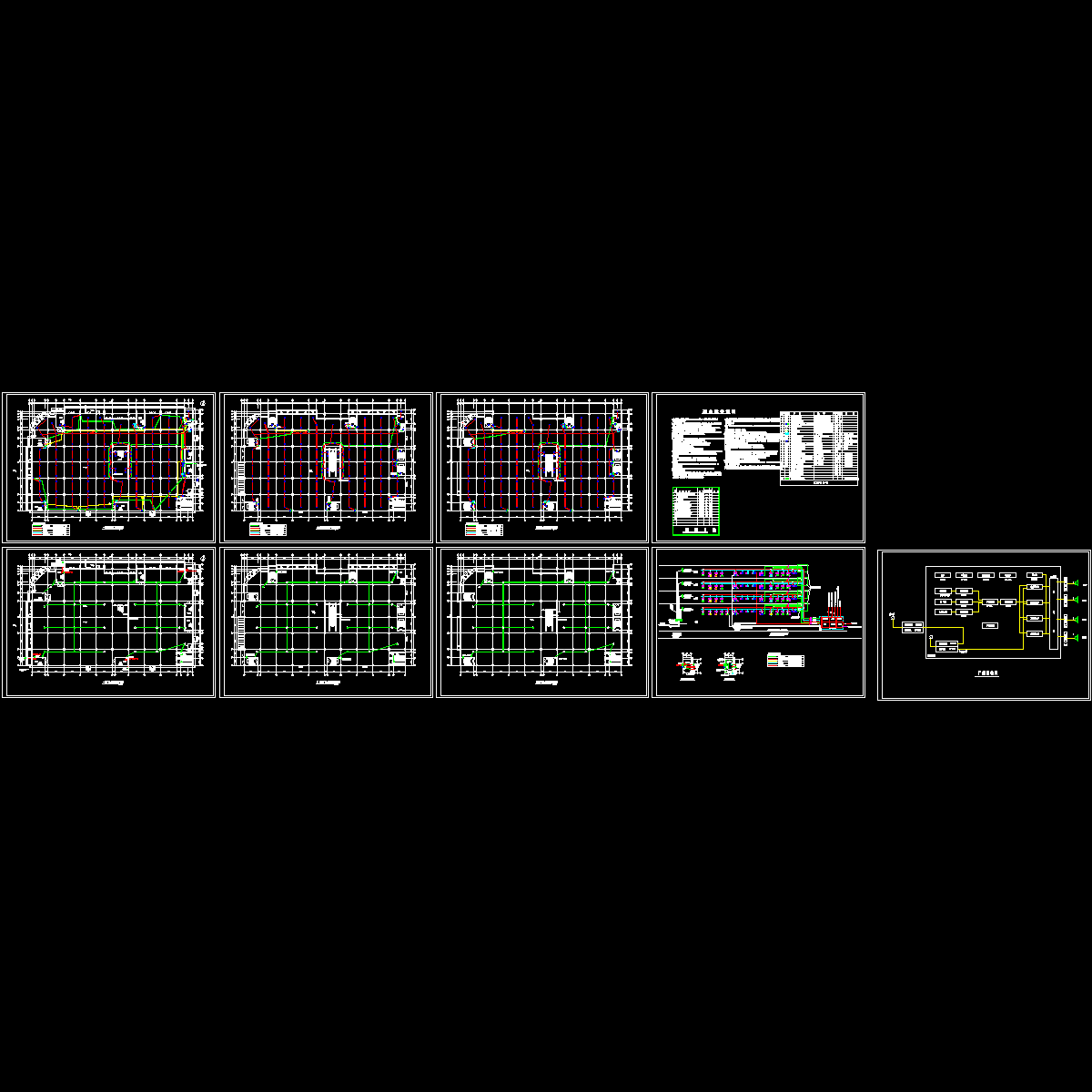 4层商场电气设计（弱电部分）.dwg - 1