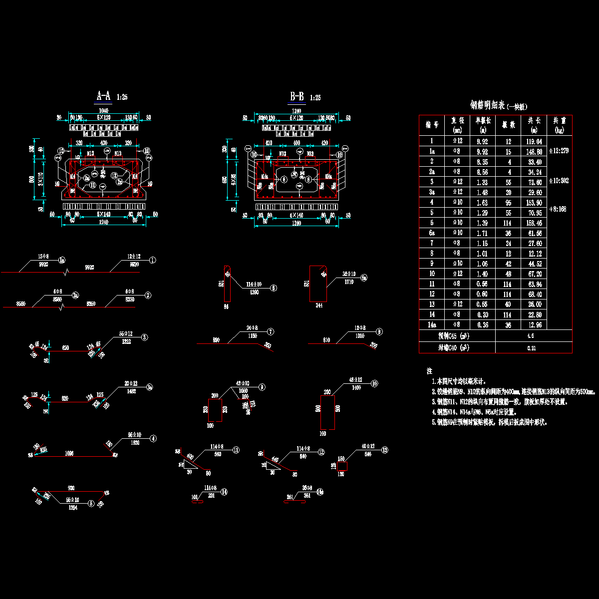 12中板普通钢筋构造图2（α＝0）.dwg