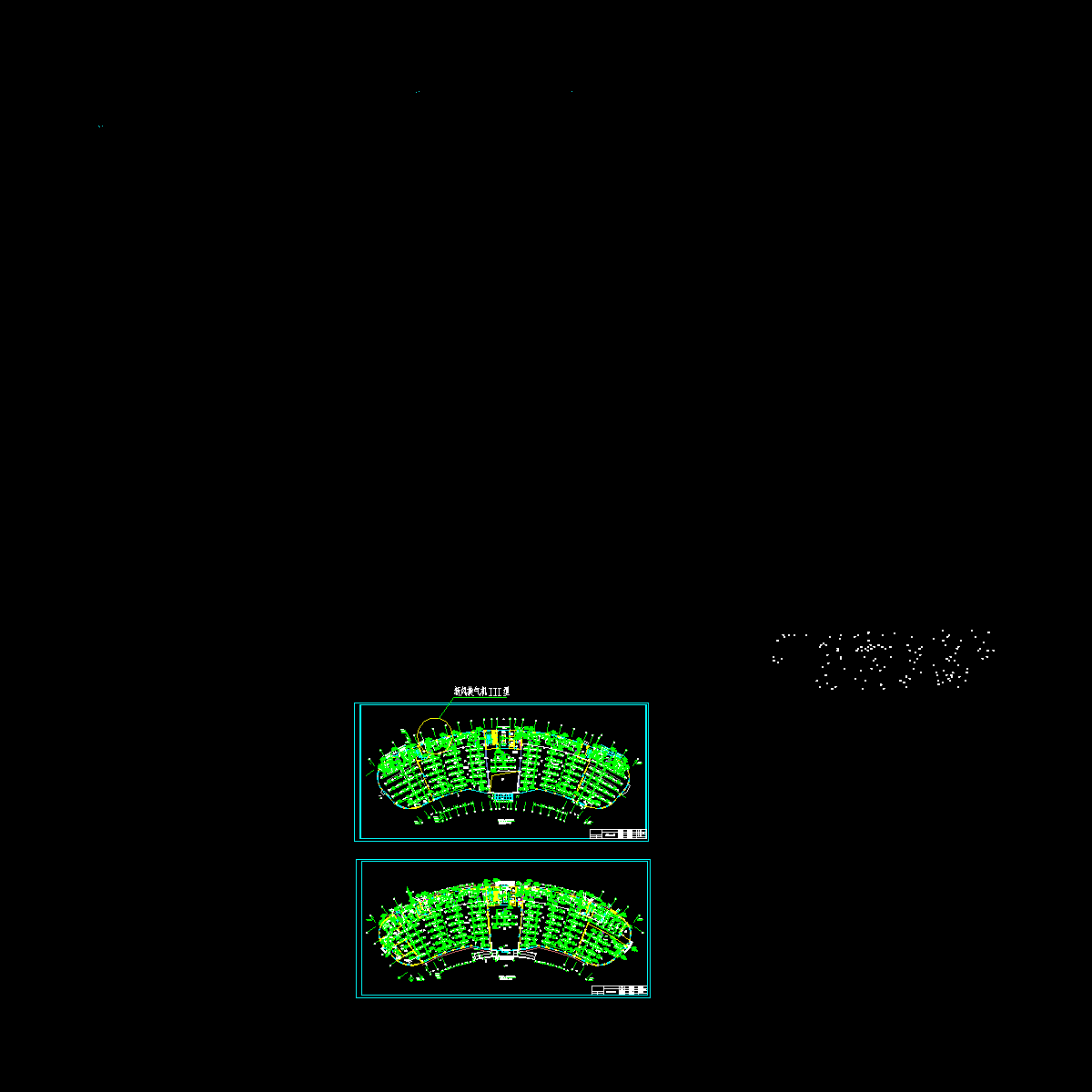 新风换气机案例设计CAD施工图纸，共2张.dwg - 1