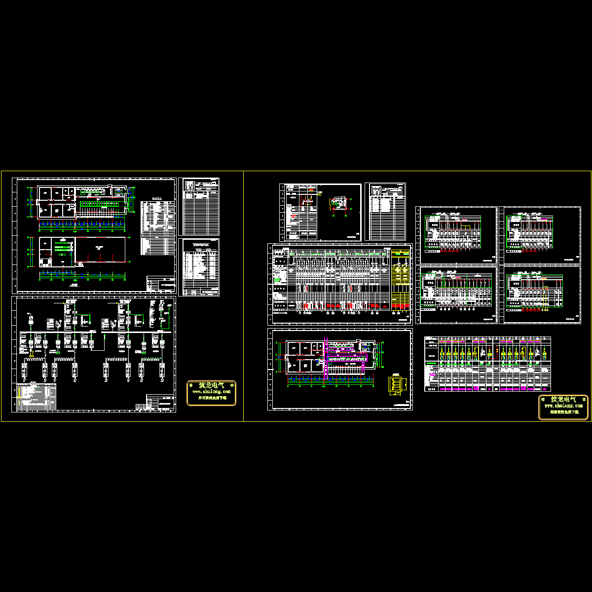 35kV风电场及开关柜全套设计CAD施工图纸.dwg - 1