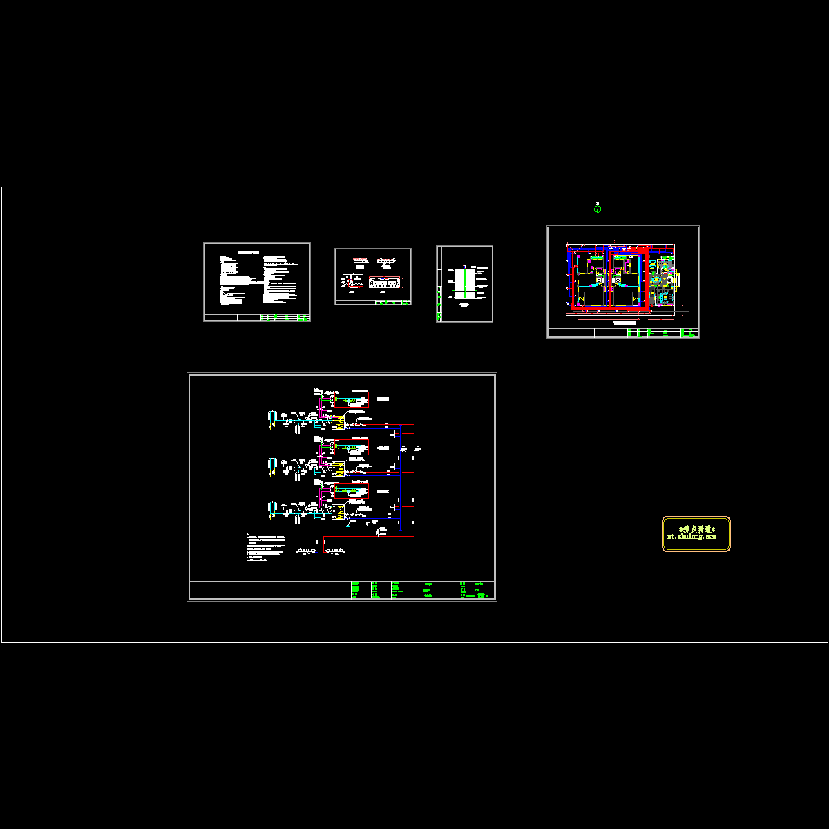 别墅地源热泵系统CAD详大样图.dwg - 1