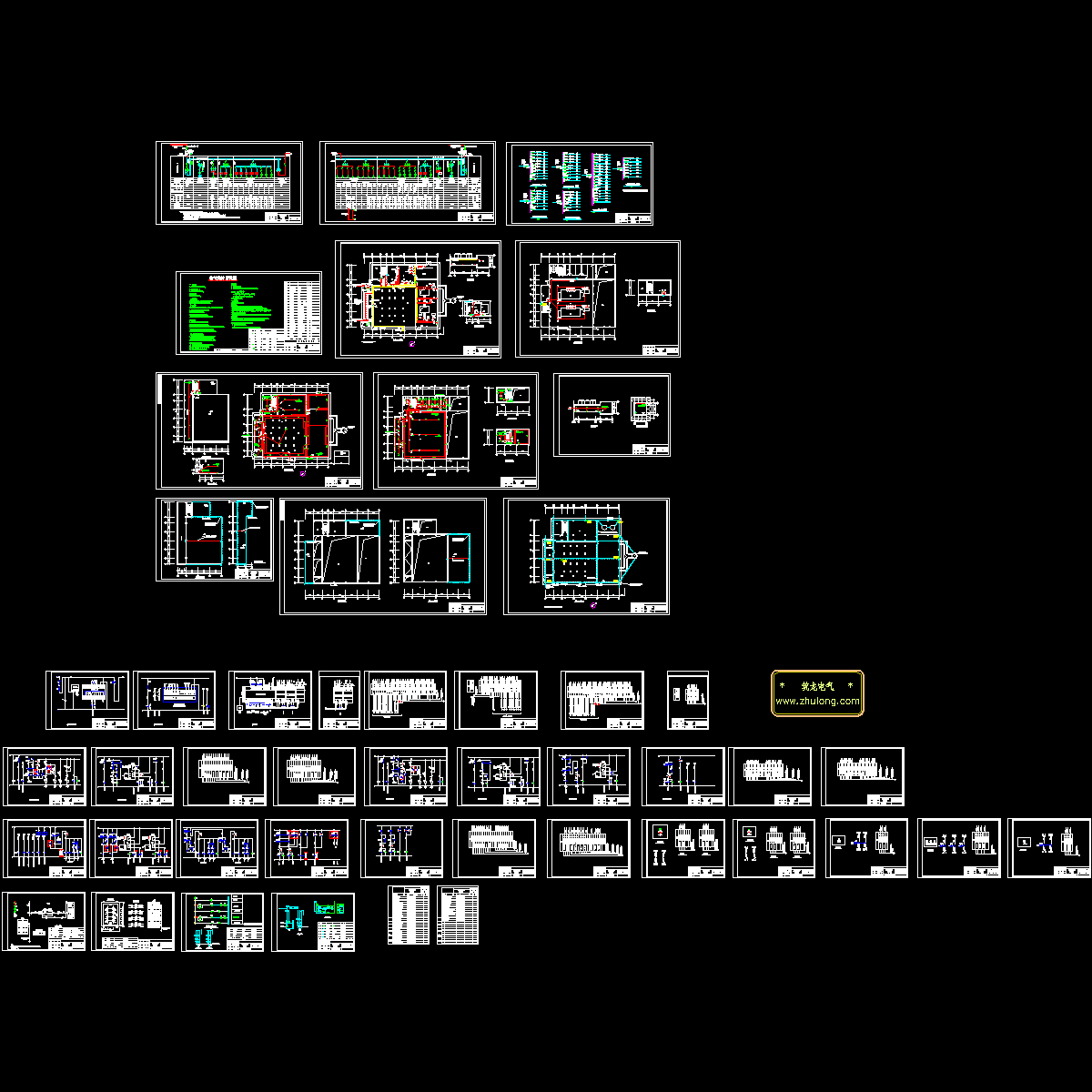 锅炉房电气设计CAD图纸 - 1