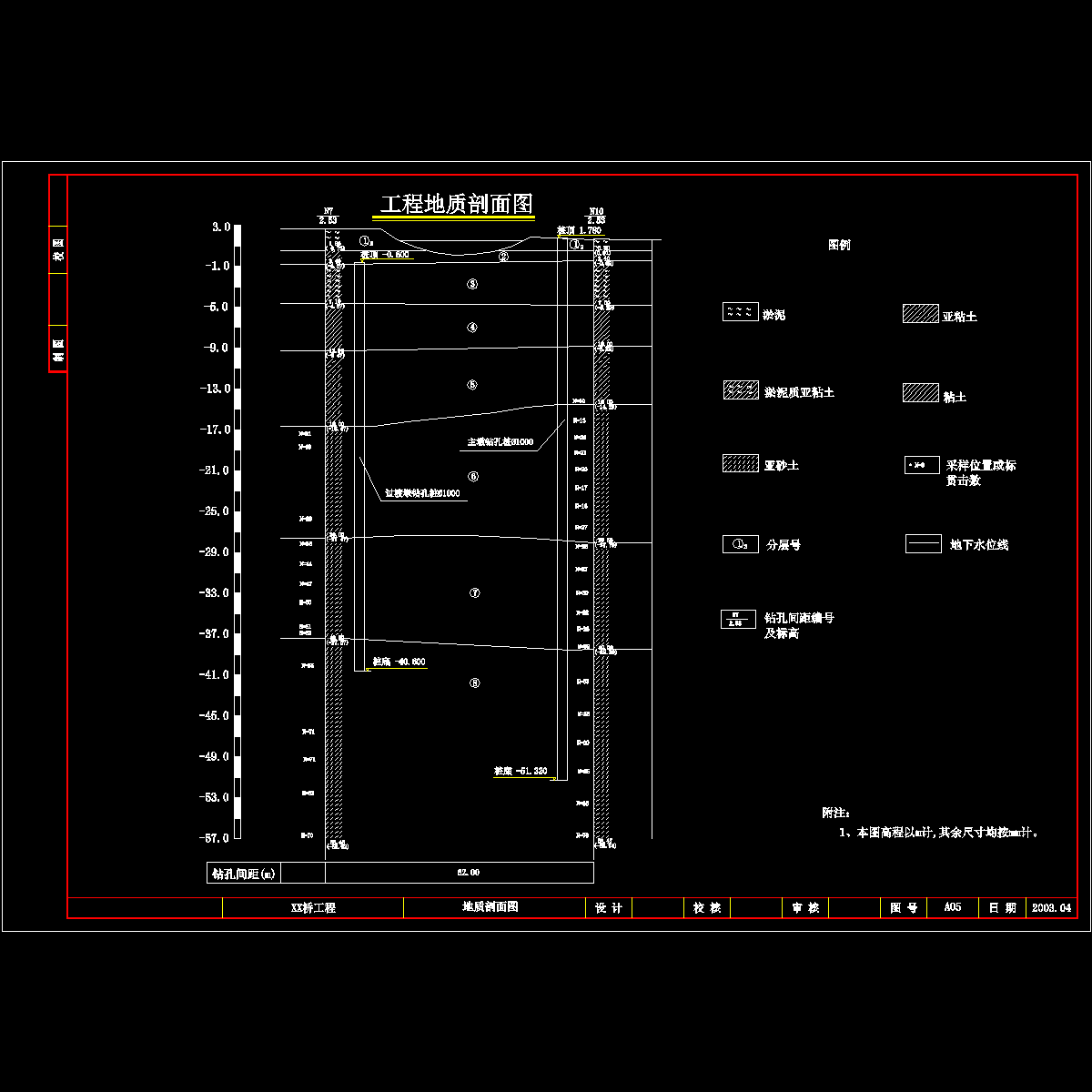 a05地质剖面图.dwg