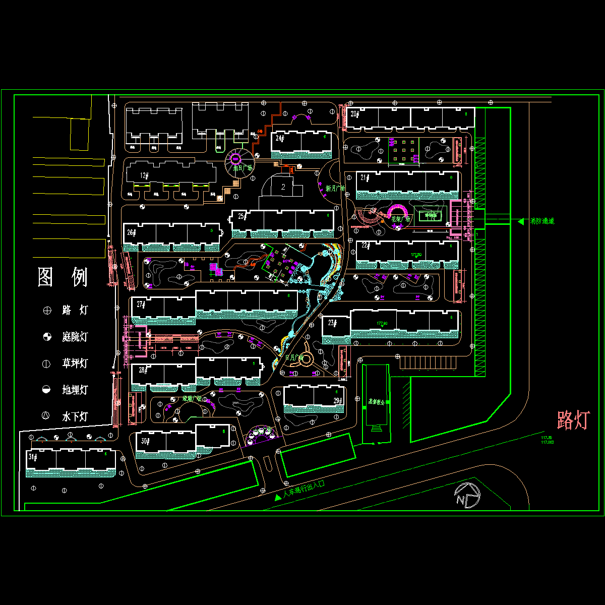 小区环境-路灯.dwg