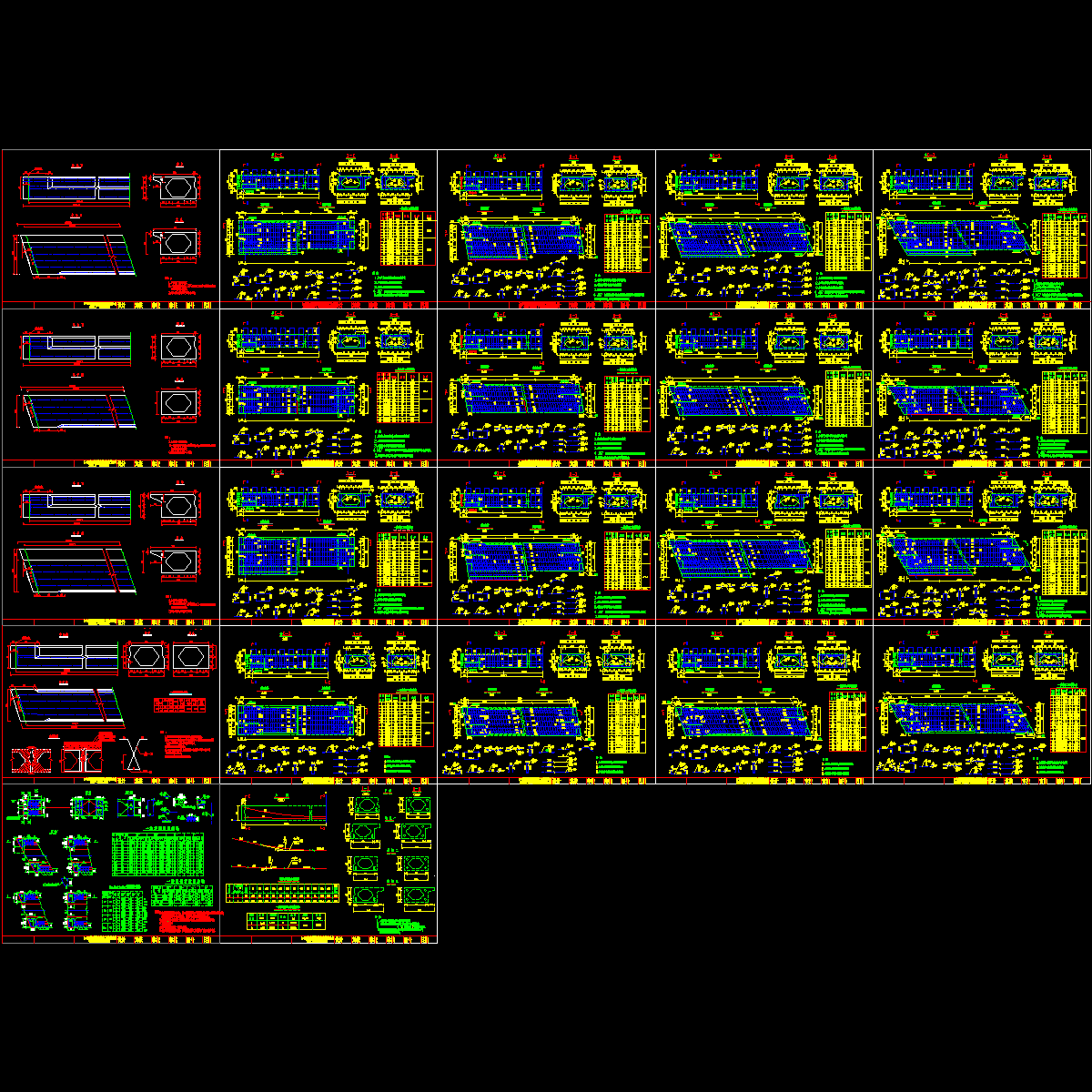 13米后张法预应力混凝土空心板通用图纸（全套10－30度）.dwg - 1