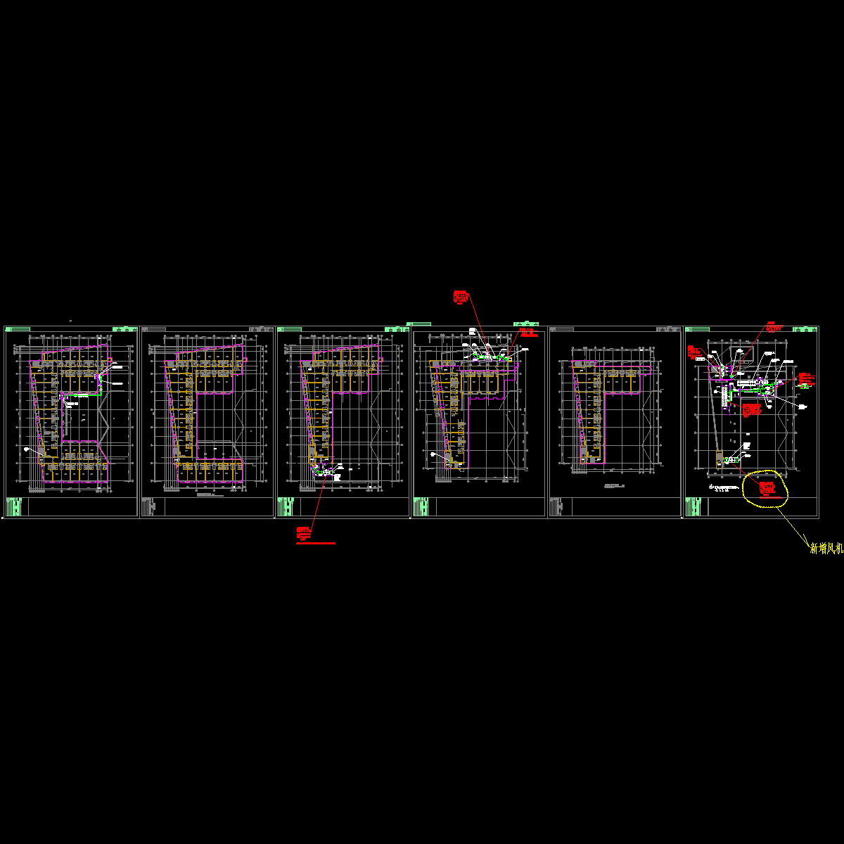 暖通副楼平面3-7.dwg