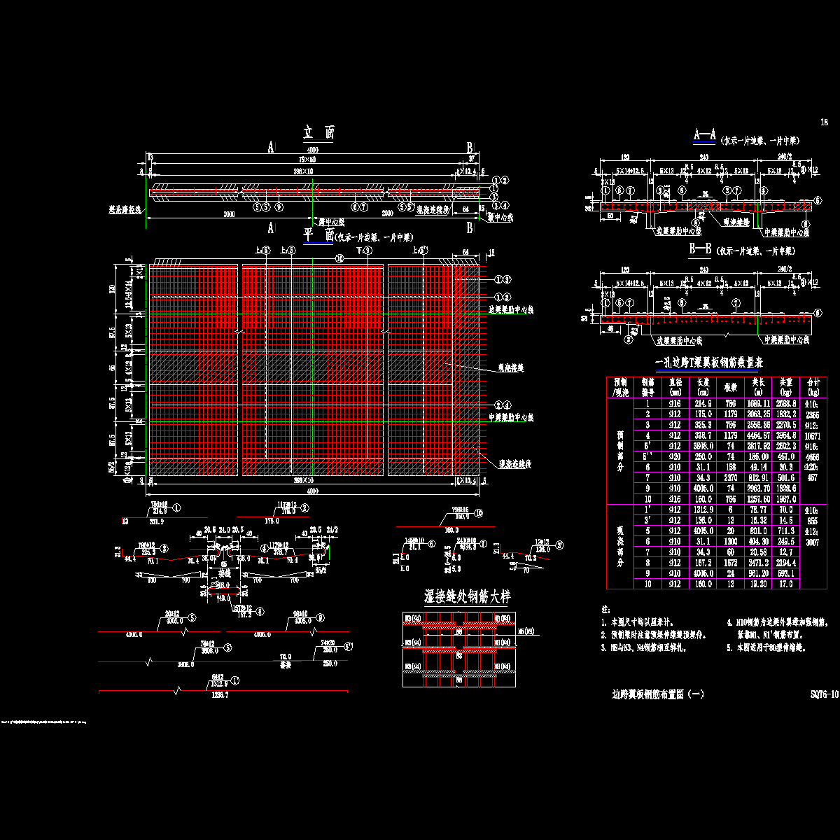 sqt6-10 边跨翼板钢筋布置图 1.dwg