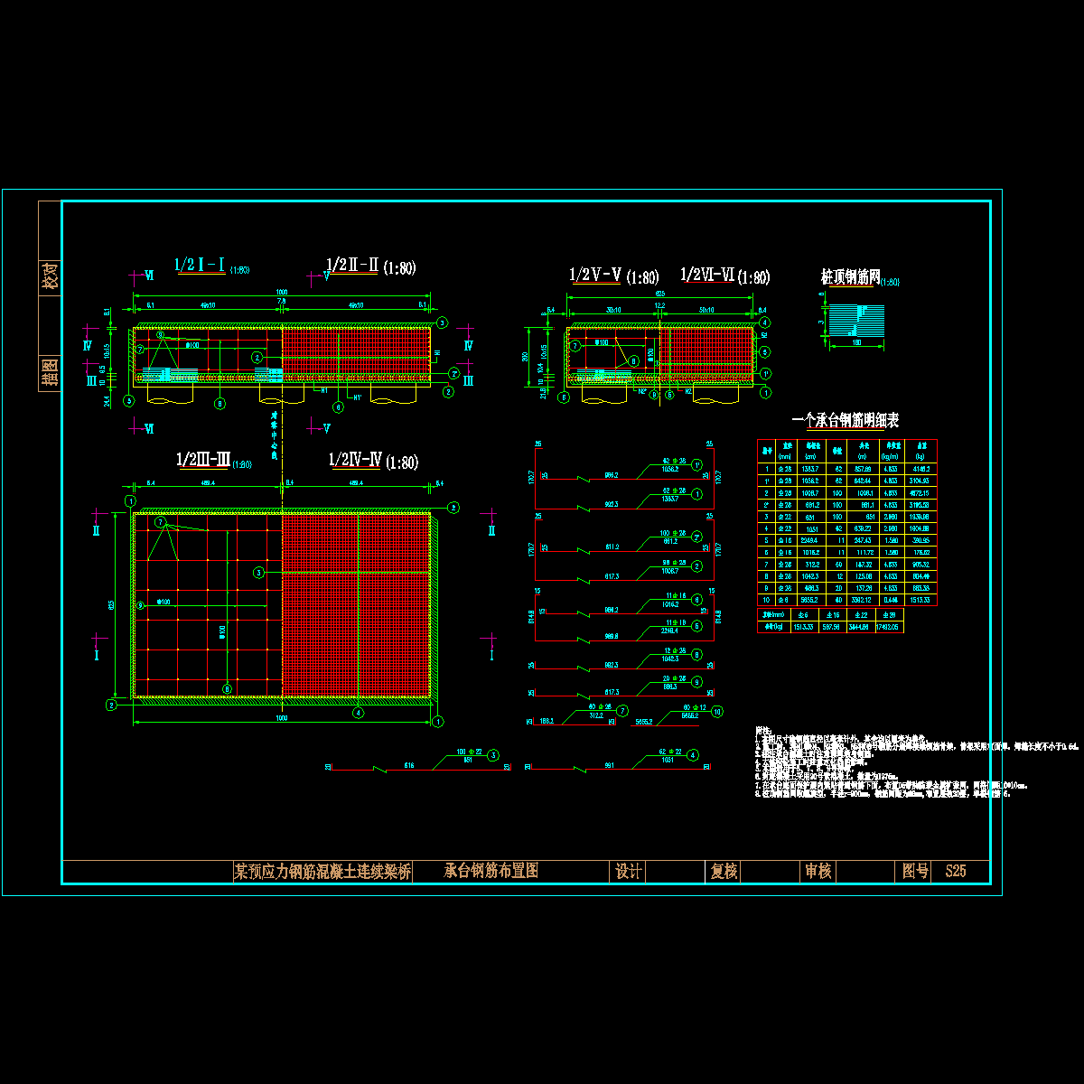 25承台钢筋图.dwg