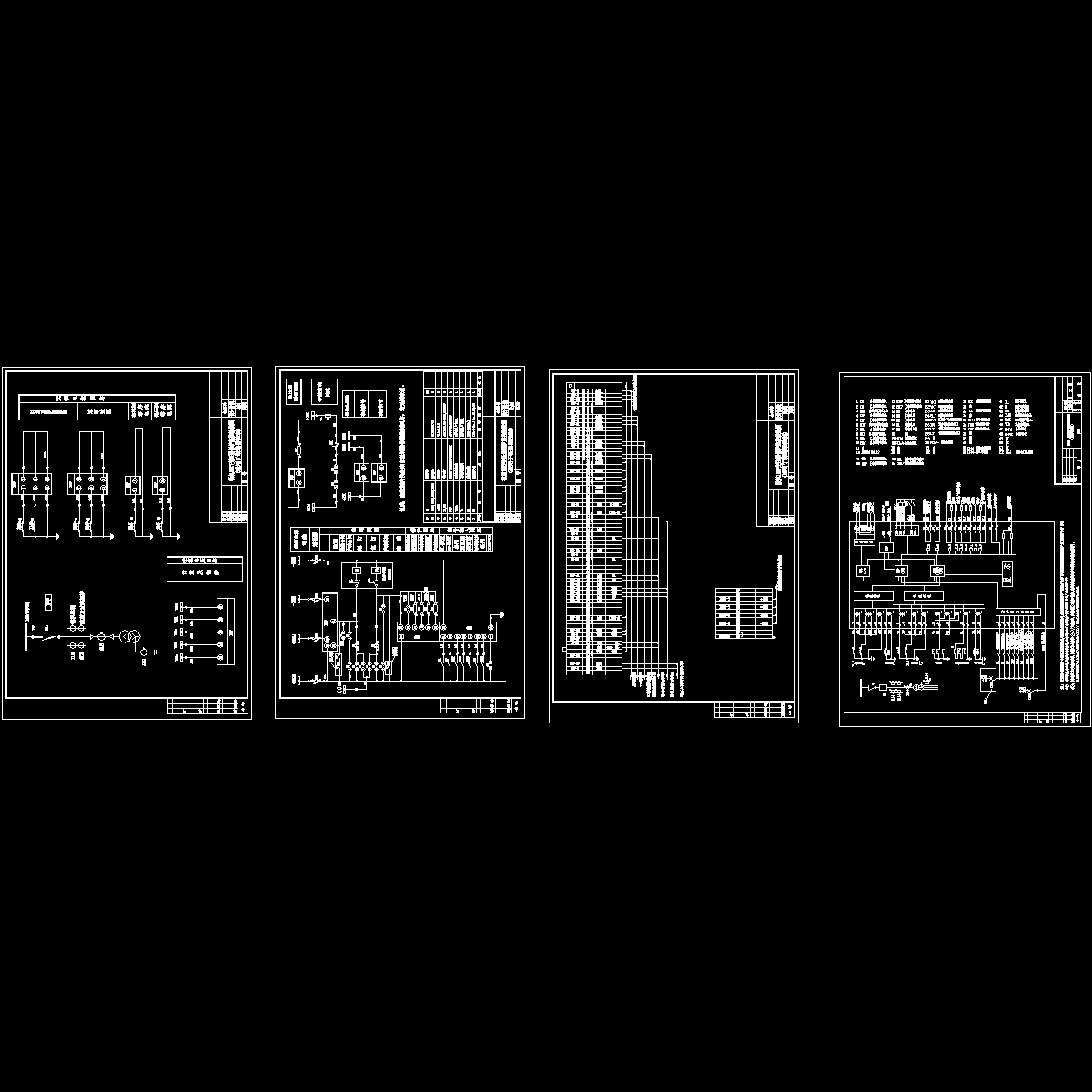 厂家微机电动机保护二次图纸.dwg - 1