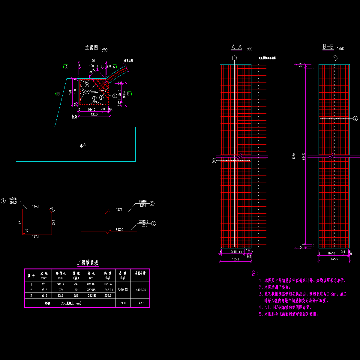 q-09 墩台钢筋布置图1.dwg