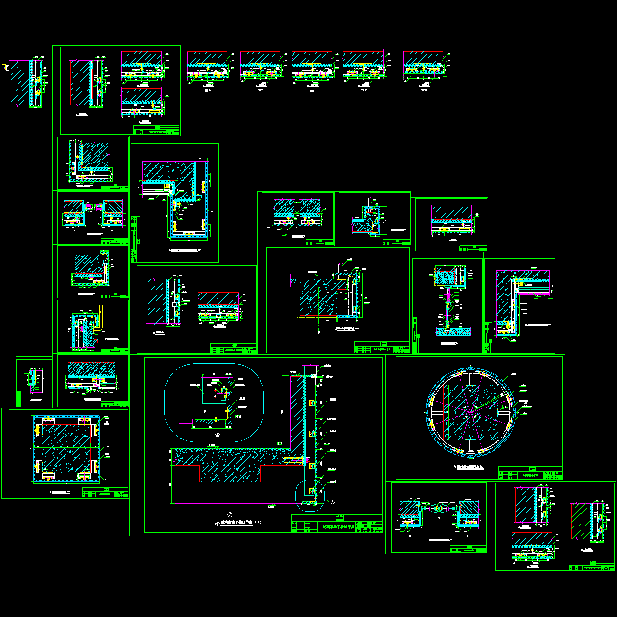 背栓式石材标准节点.dwg - 1