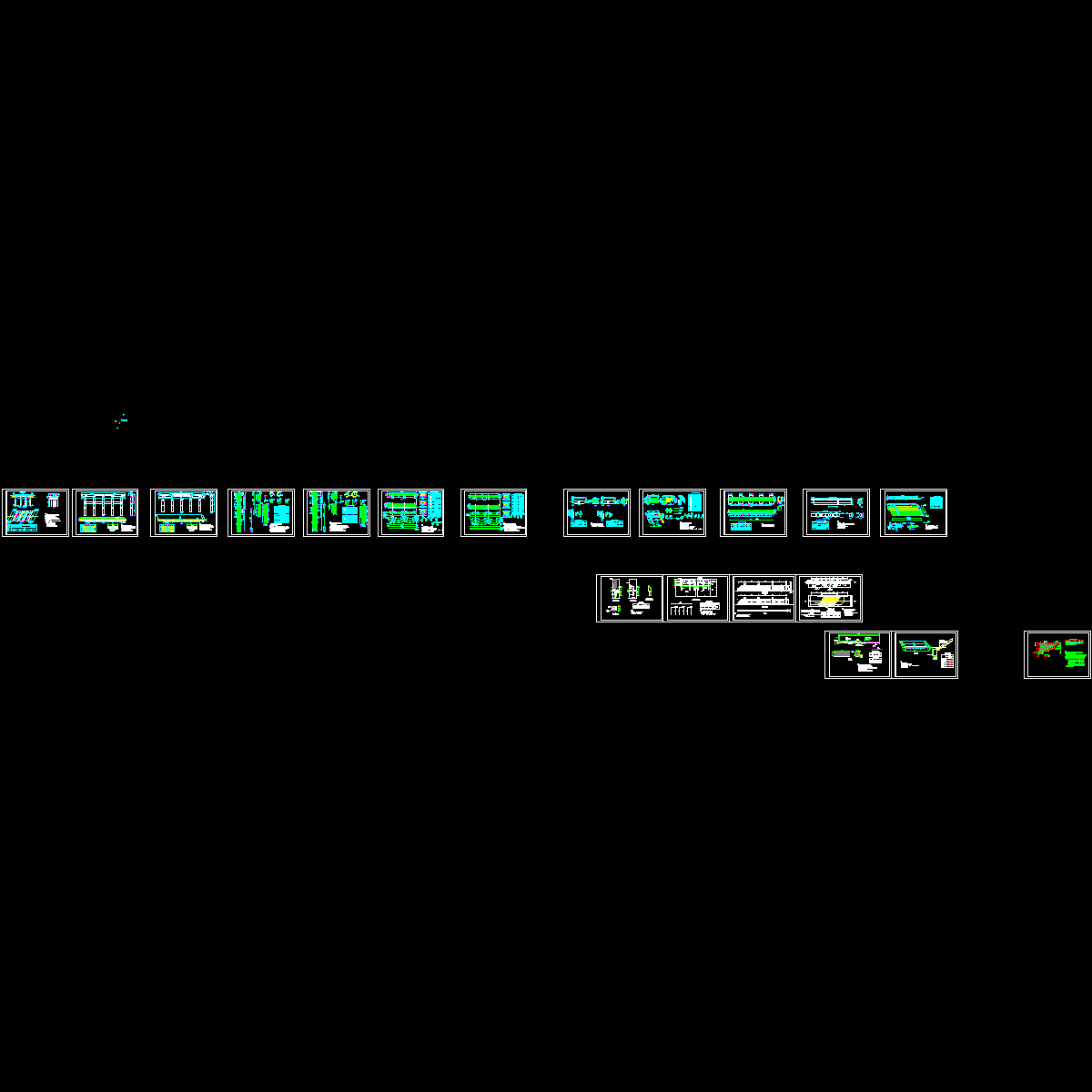 3x13m预应力空心板桥全套设计图纸（柱式墩台钻孔灌注桩）.dwg - 1