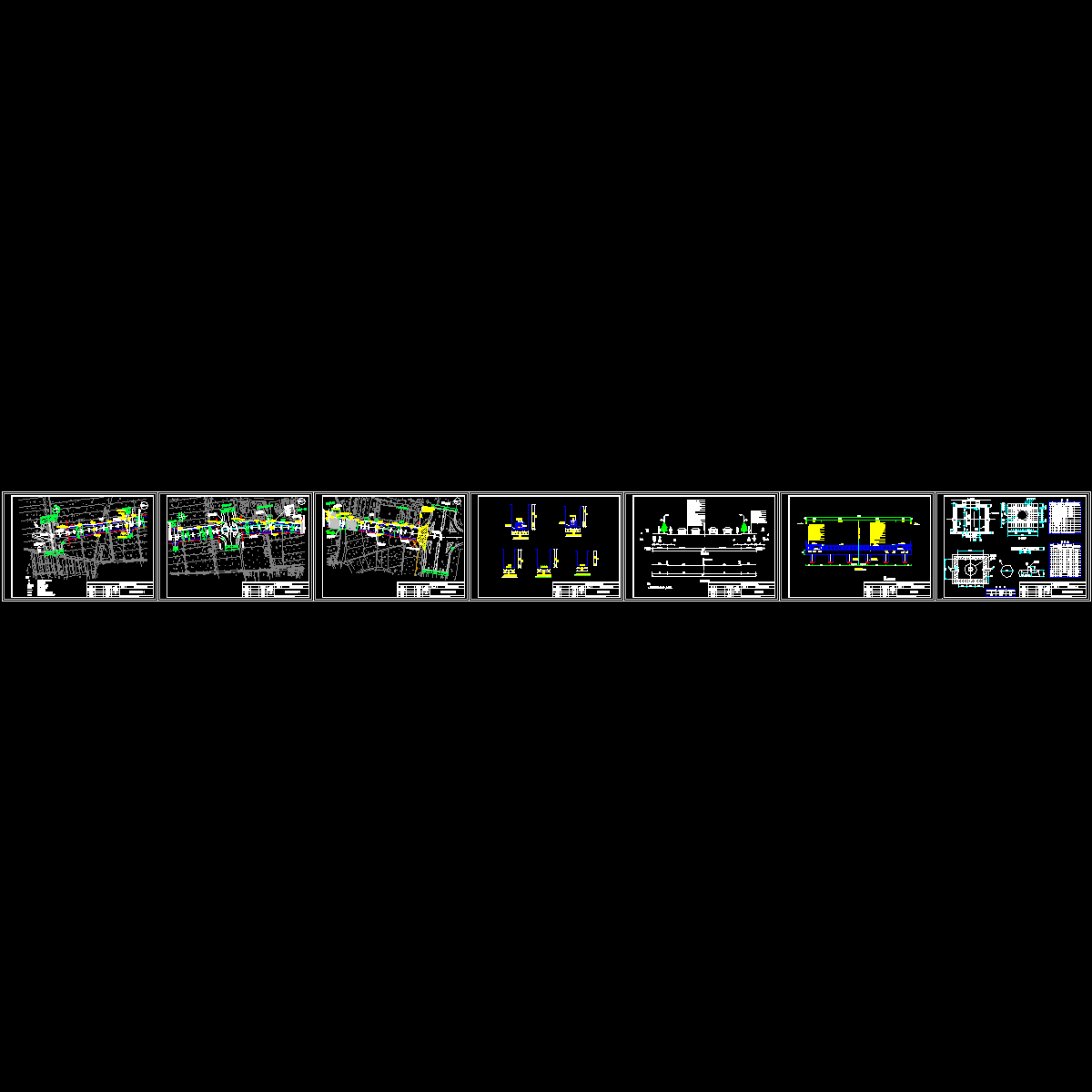 市政道路综合通信管道工程CAD施工图纸设计（预算表）.dwg - 1