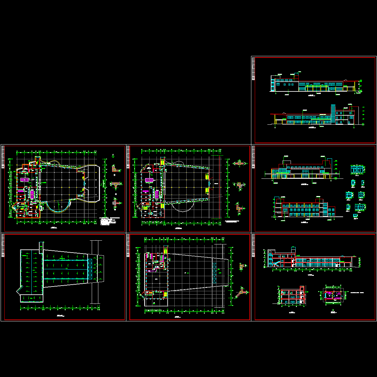 食堂建筑设计方案.dwg - 1