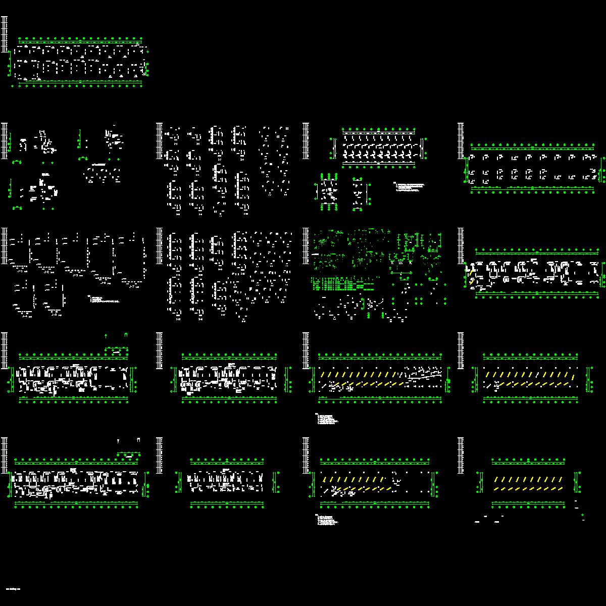 中学教学楼全套结构设计CAD施工图纸.dwg - 1