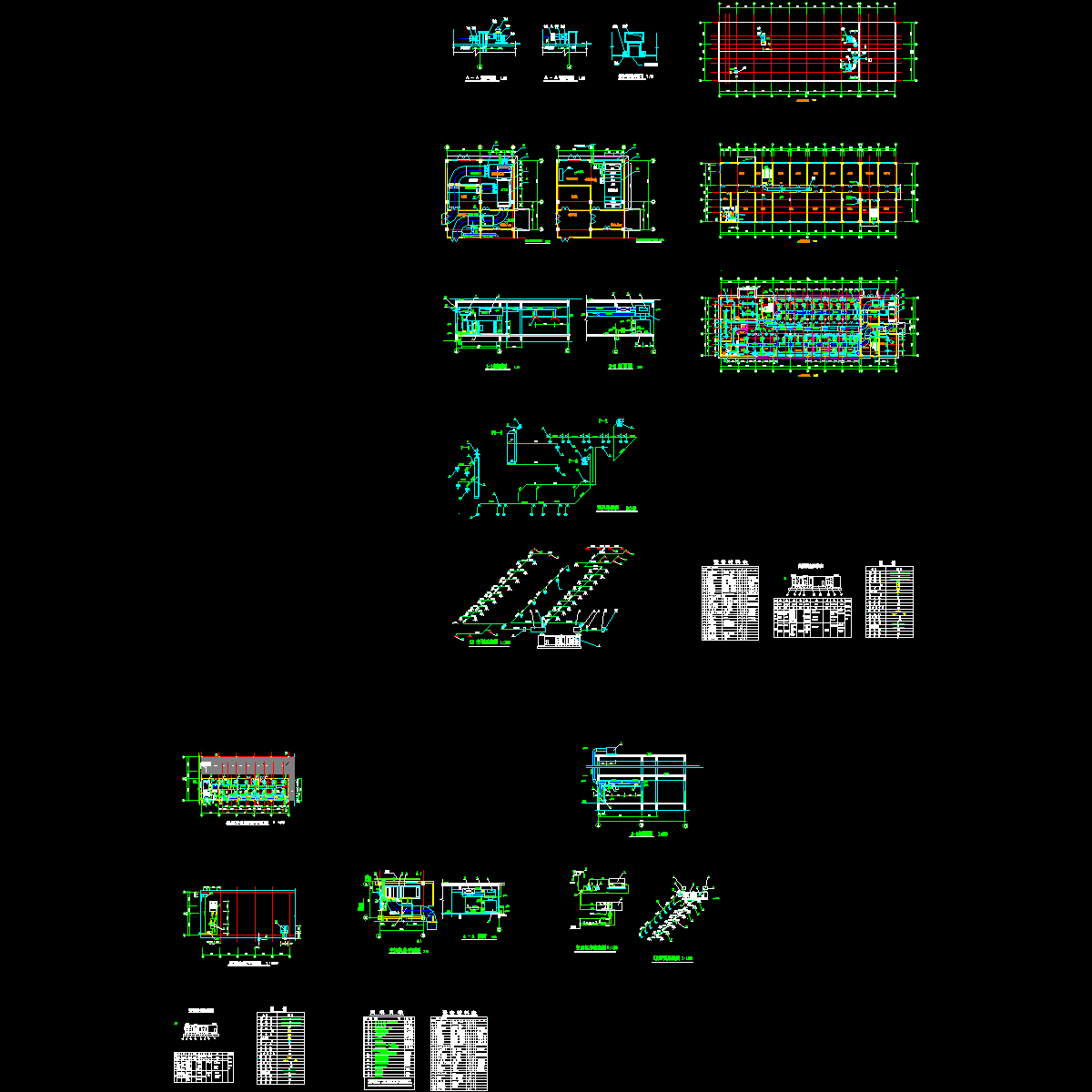 工业厂房净化空调设计CAD施工图纸.dwg - 1