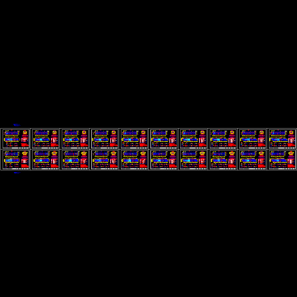 桥宽13.5m跨径10米空心板设计通用图纸（32张）.dwg - 1