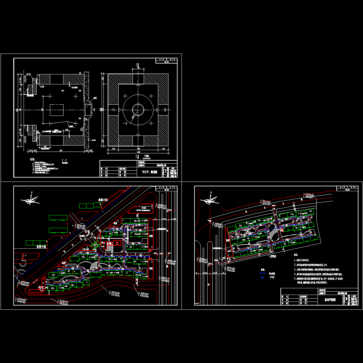 某小区弱电平面施工图.dwg