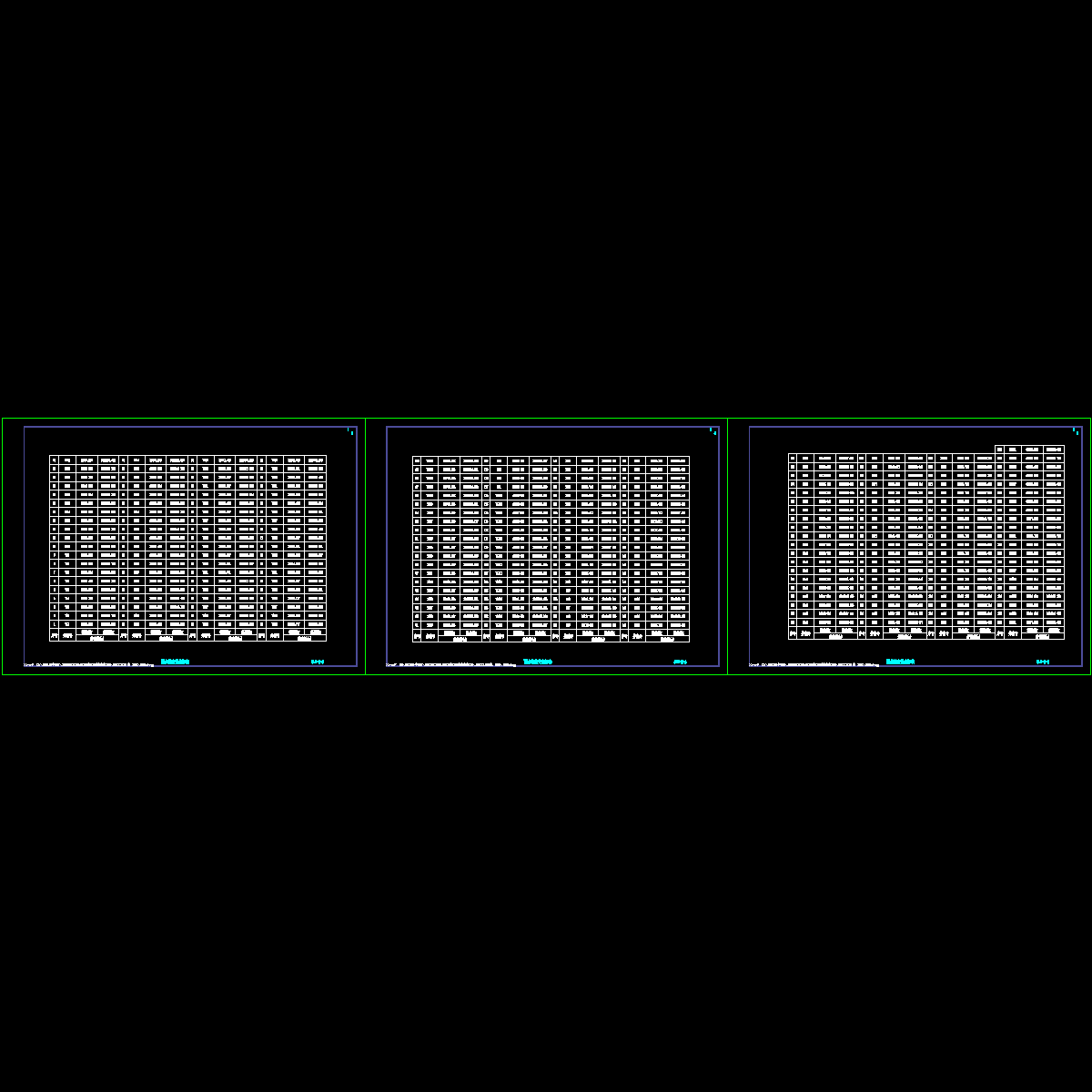 06雨水检查井坐标表.dwg