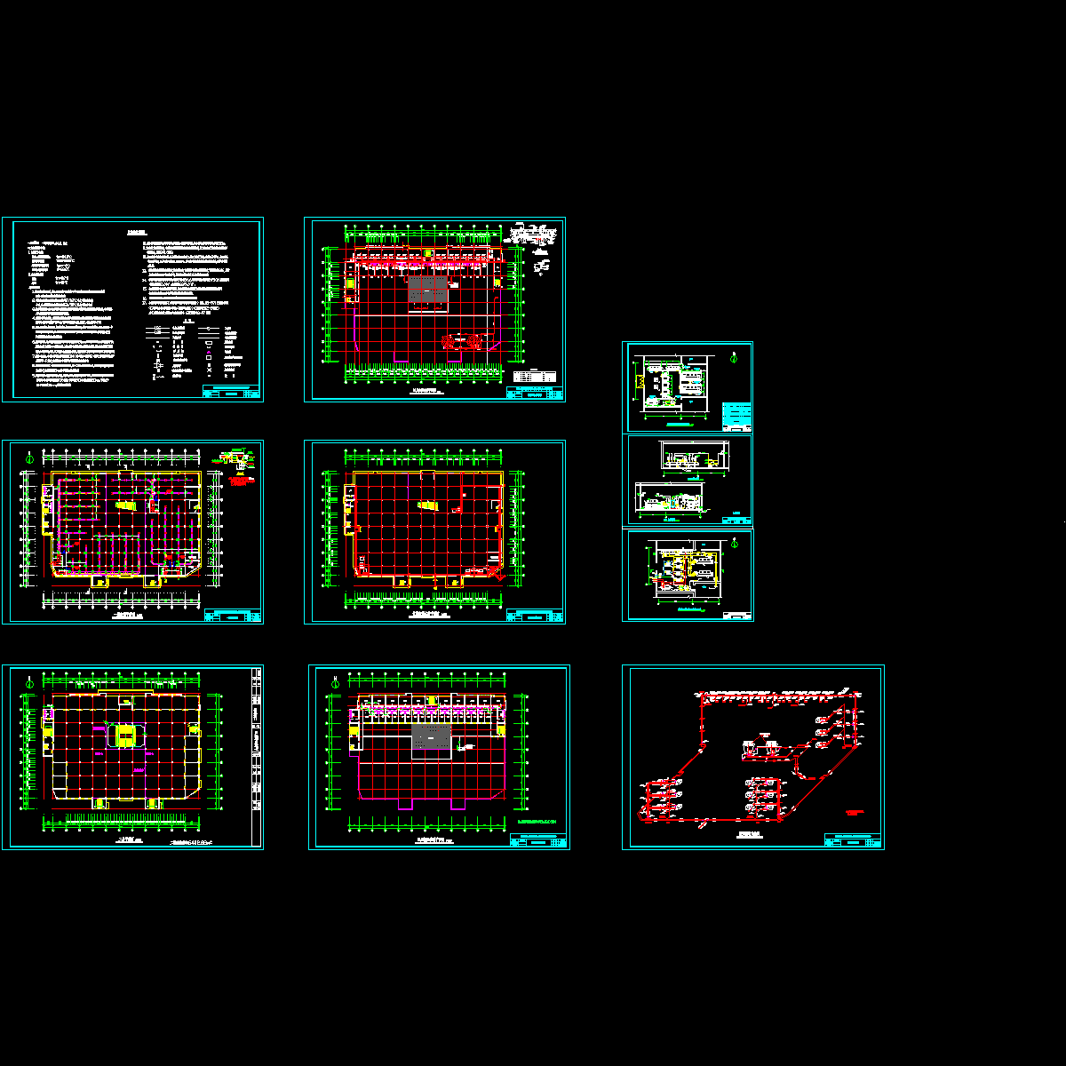 商场空调系统毕业设计方案图纸.dwg - 1