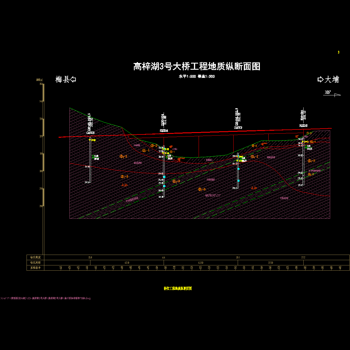 04大桥工程地质纵断面图.dwg