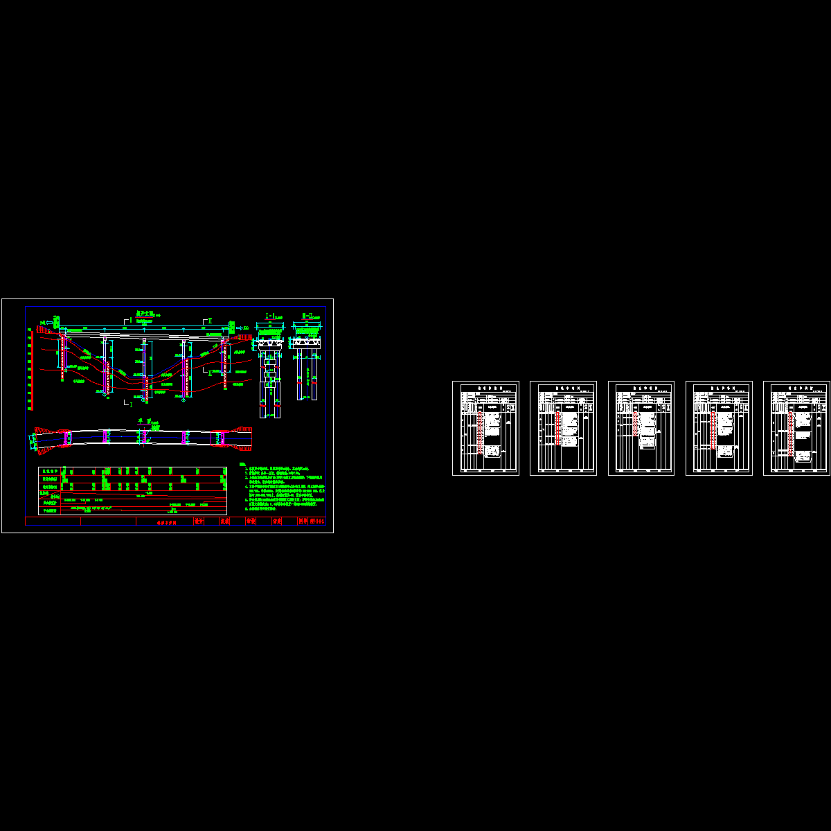 02- 高架桥桥型布置图(炸开).dwg