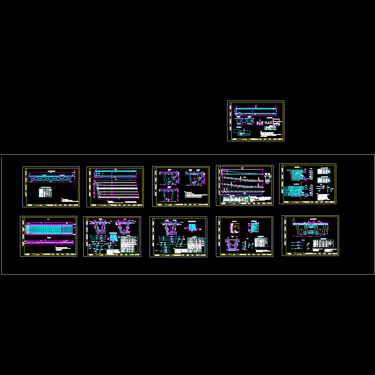 30m斜交简支箱梁.dwg