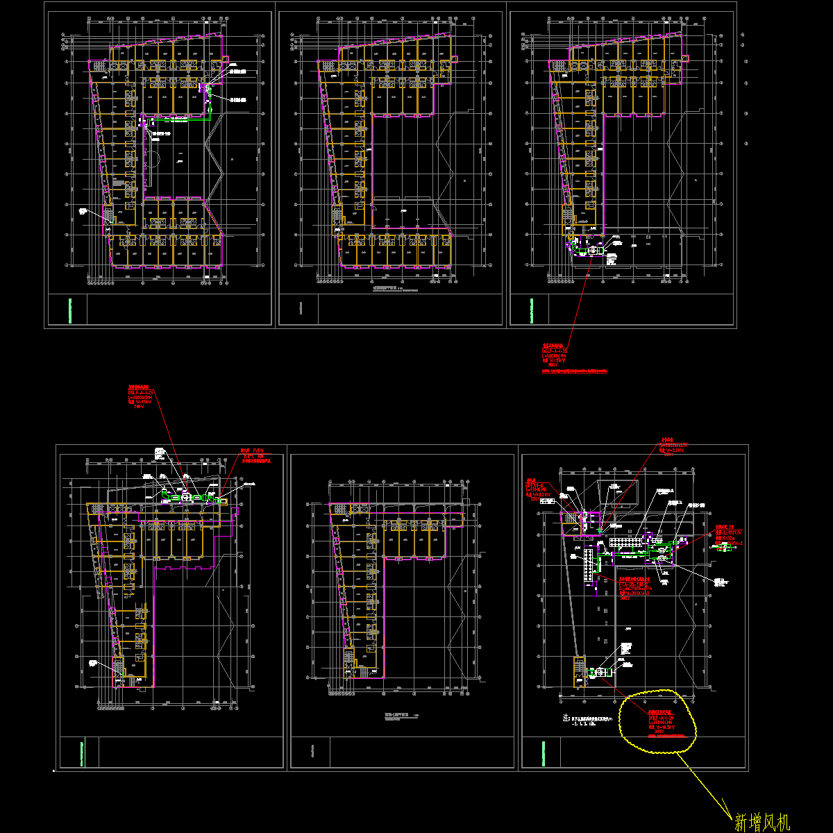 暖通副楼平面3-7.dwg