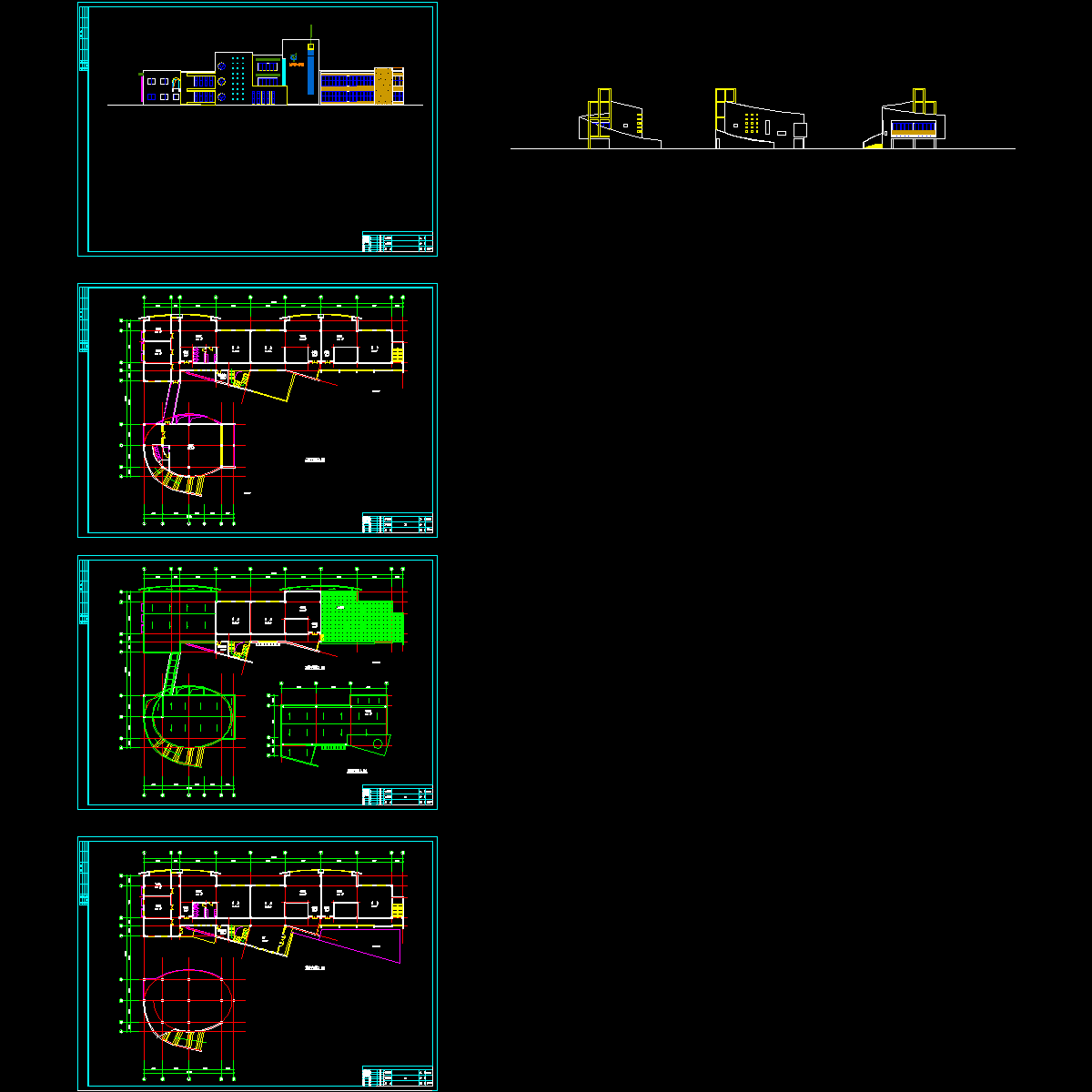 示范幼儿园建筑设计方案.dwg - 1