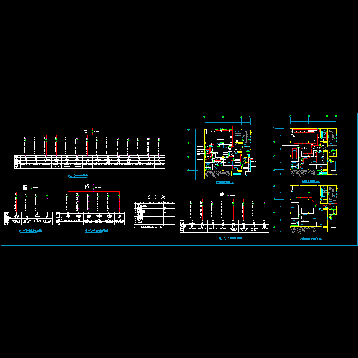 餐厅厨房电气设计CAD图纸.dwg - 1