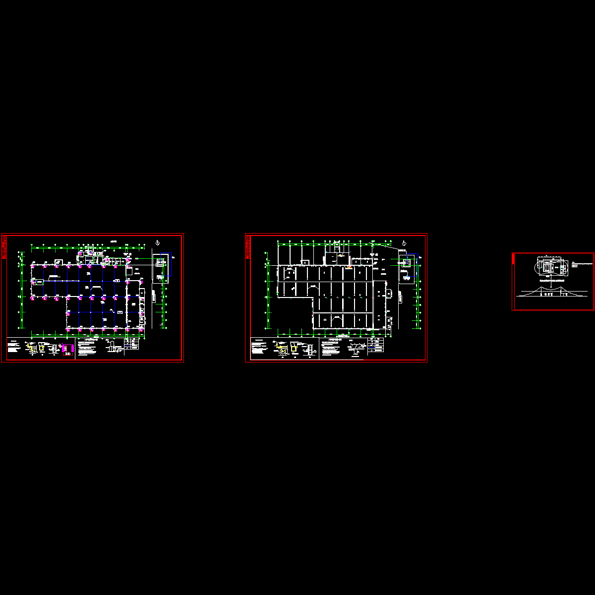 el-17~18厂房接地平面及天面防雷平面.dwg