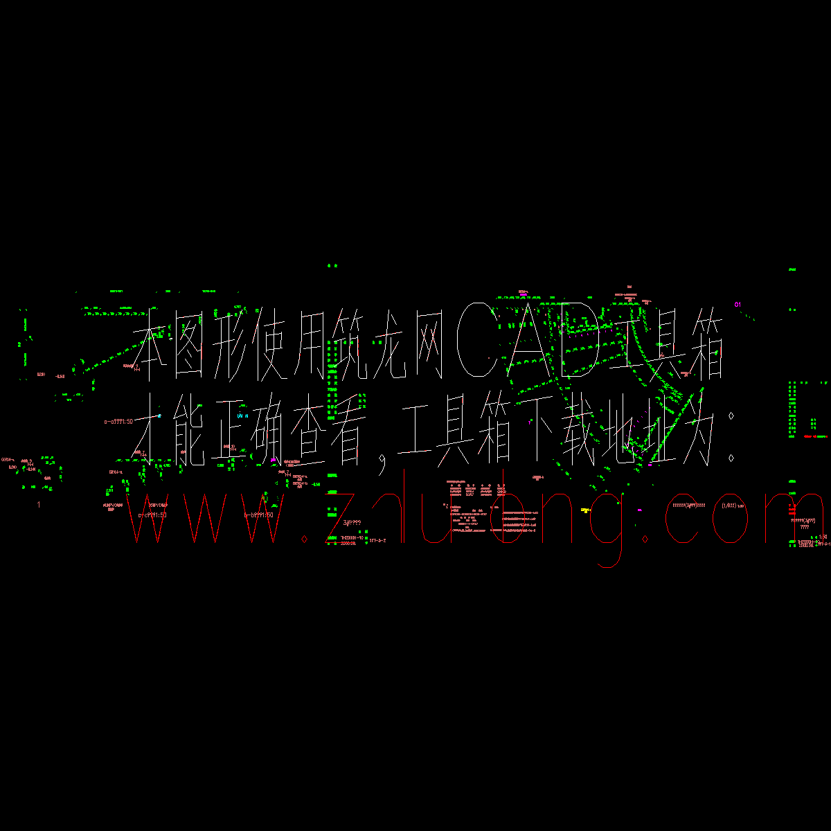 扇形看台楼梯施工大样图纸.dwg - 1