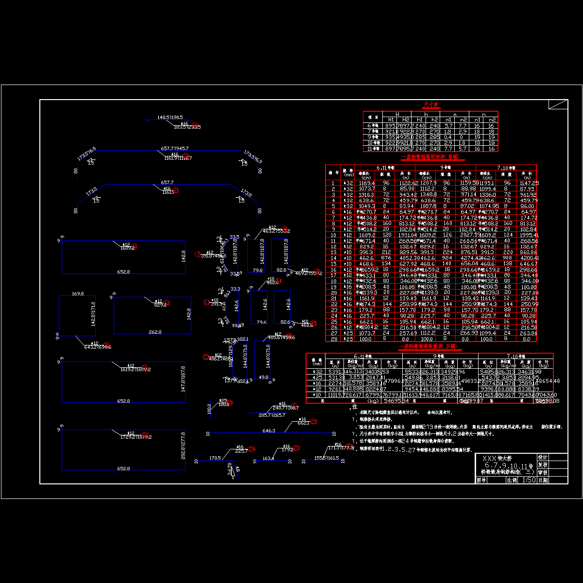 特大桥6、7、9、10、11号桥墩墩身钢筋构造（三）.dwg