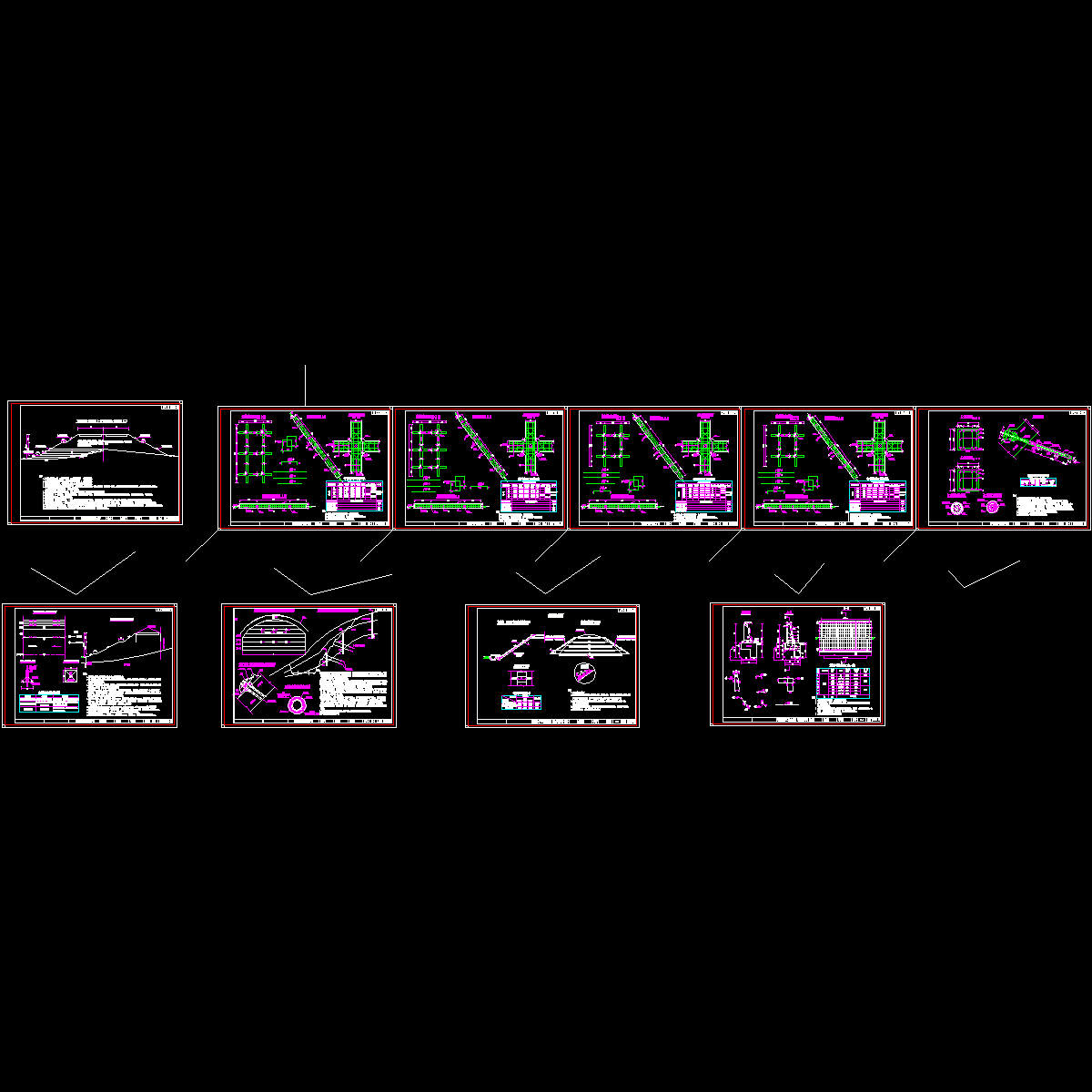 高速公路高填深挖路基设计通用图纸66张（工点设计图纸）.dwg - 1