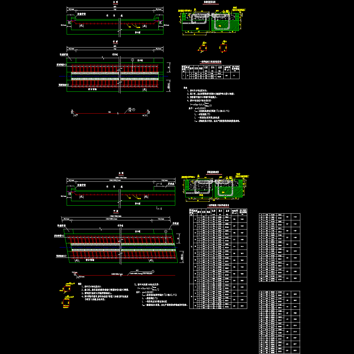 伸缩缝gqf行车道.dwg