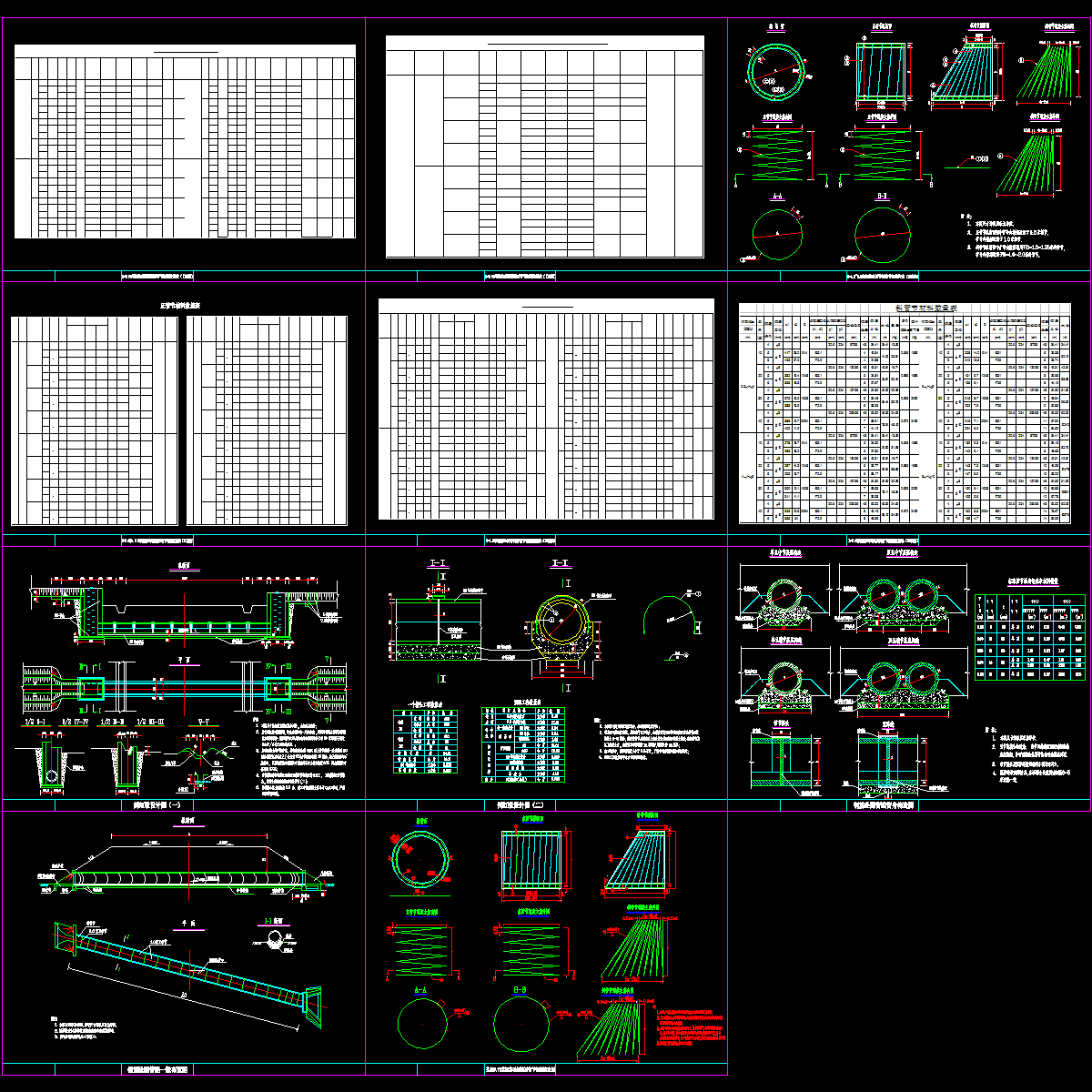 涵洞通用CAD设计图纸.dwg - 1