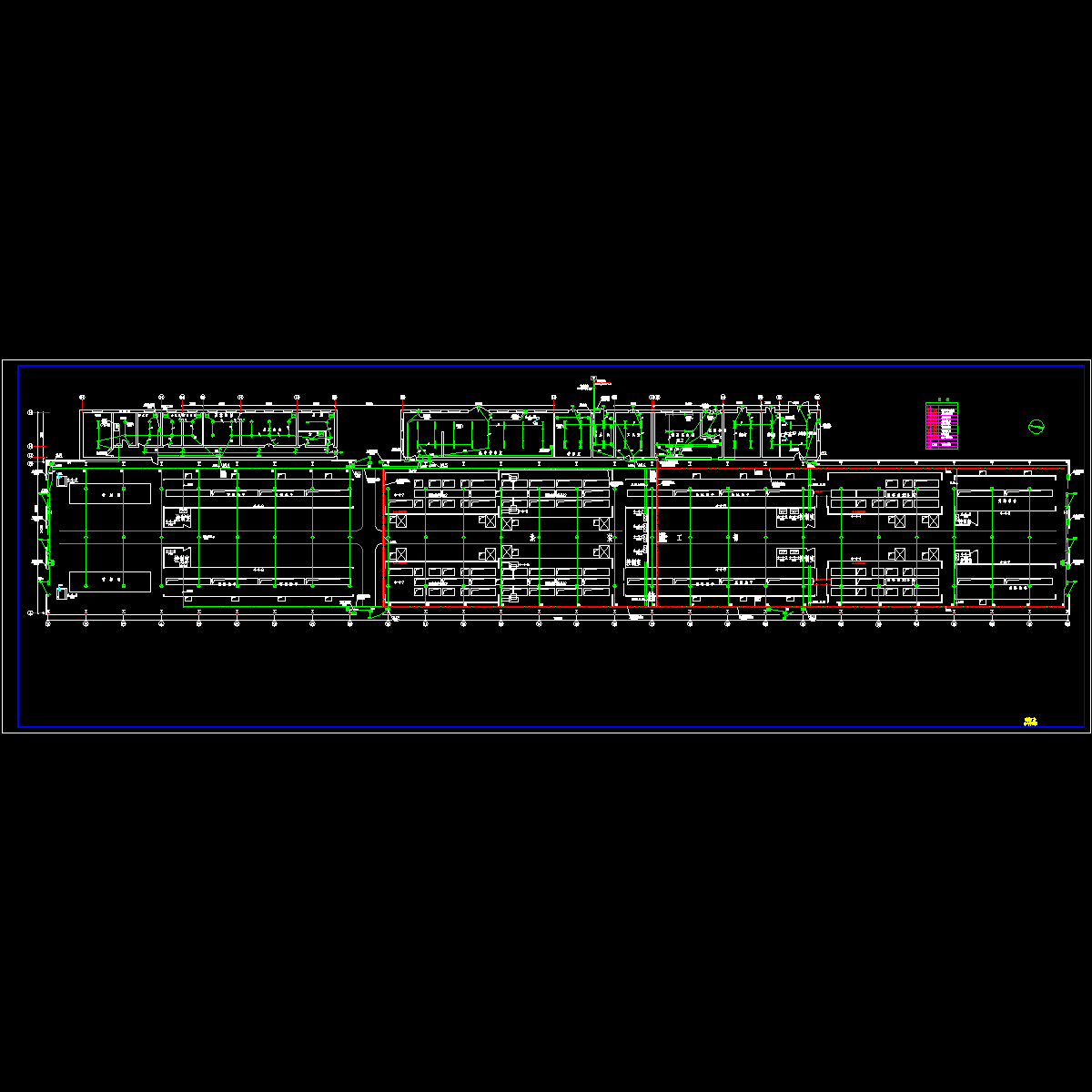 涂装厂房平面图.dwg