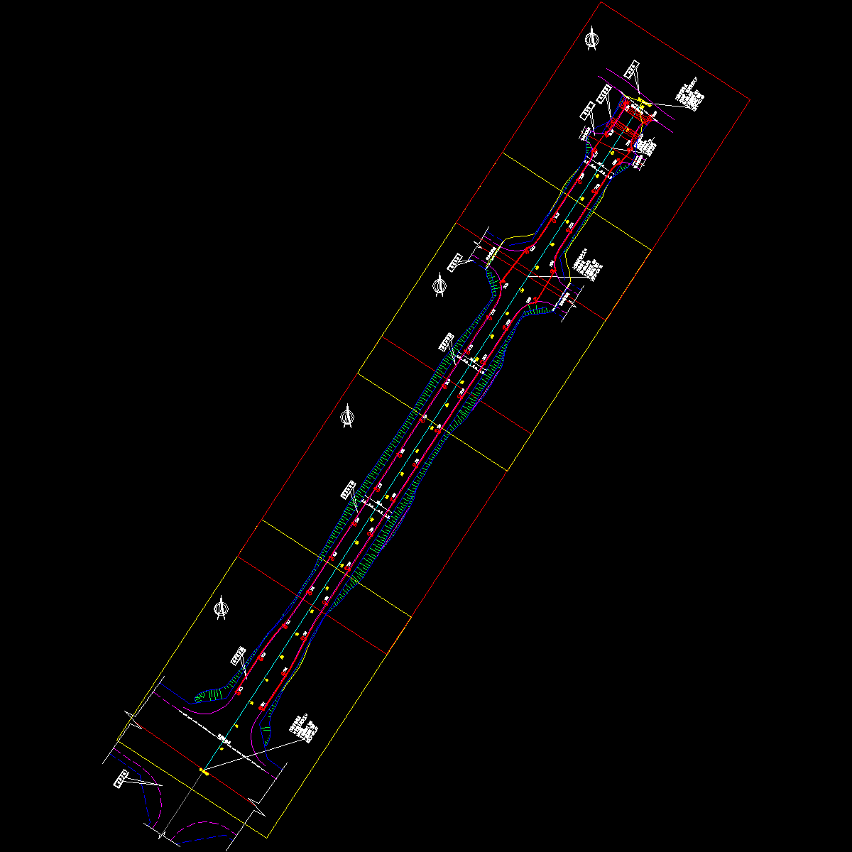 城市次干道照明工程CAD施工图纸设计.dwg - 1