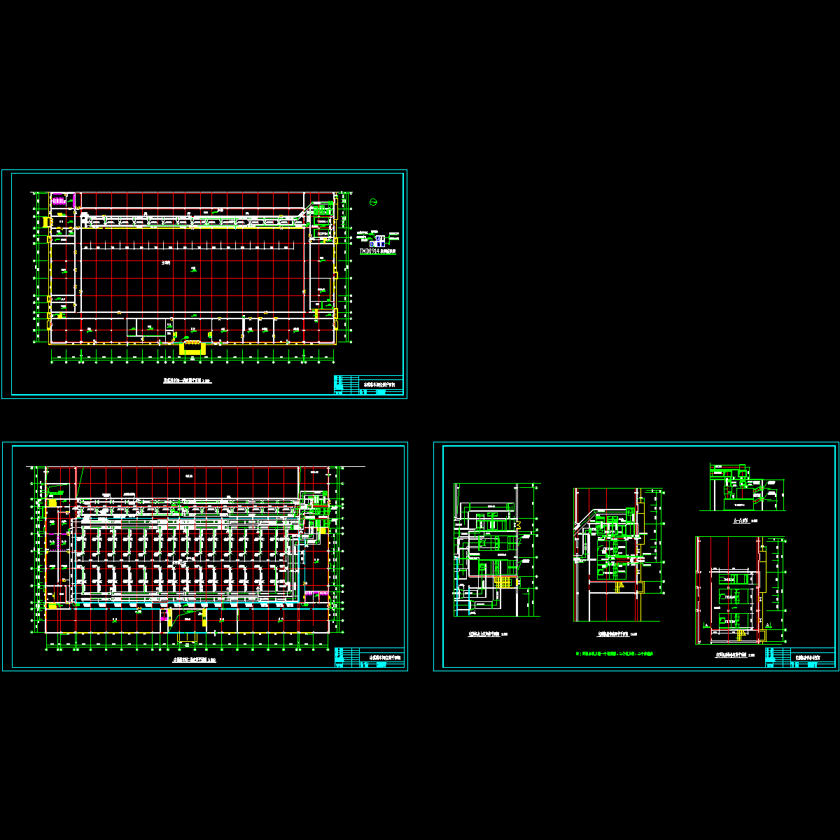 食品厂房洁净空调设计CAD施工图纸.dwg - 1