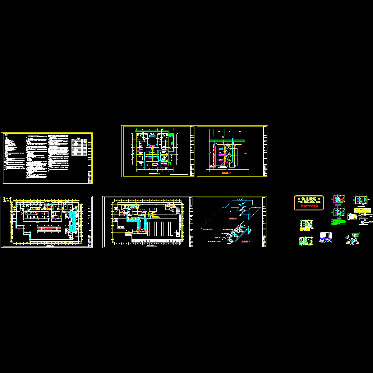 一万多平餐厅设备全套设计CAD施工图纸.dwg - 1