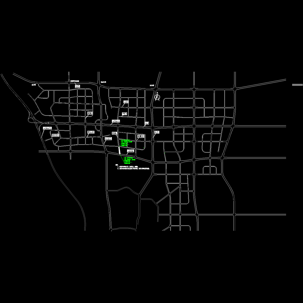 工业园区道路电照工程设计套图（15页图纸）.dwg - 1