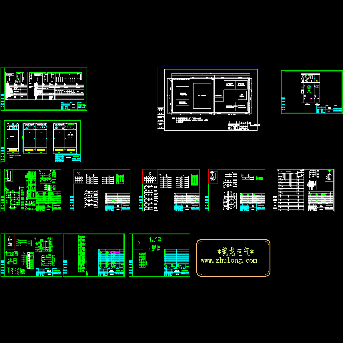 箱式变电站全套生产设计CAD图纸.dwg - 1